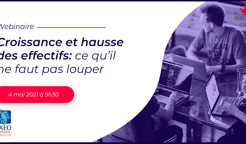 Pour les startups et plus largement toutes les entreprises, passer d'une famille/tribu à une équipe d’entreprise n’est pas inné. La croissance d’une entreprise, la hausse des effectifs, ça s’organise. Dans ce webinar « Croissance et hausse des effectifs : ce qu’il ne faut pas louper » animé en partenariat avec La French Tech Bordeaux, Laurence Riou, présidente d'IXEO-Conseil, et Typhaine Guézet, notre consultante en organisation, nous éclairent sur les pratiques qui permettent de modéliser et d’ajuster l’équipe en perpétuelle évolution.